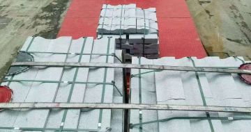 嘉峪关 芝麻白仿形加直形路沿石出货日常