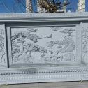 嘉峪关 芝麻白大型照壁，屏风，影壁