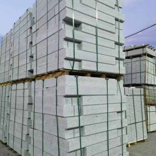 嘉峪关 芝麻白花岗岩路沿石，路缘石，路肩石，道牙，立缘石，马路牙子，街沿石，侧石等