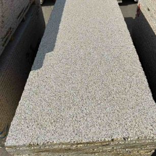 嘉峪关 黄金麻花岗岩荔枝面毛板，半成品