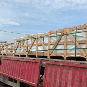 嘉峪关 芝麻白花岗岩地铺石出口专车-泰国游