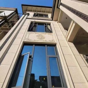 嘉峪关 黄金麻荔枝面别墅外墙干挂效果展示