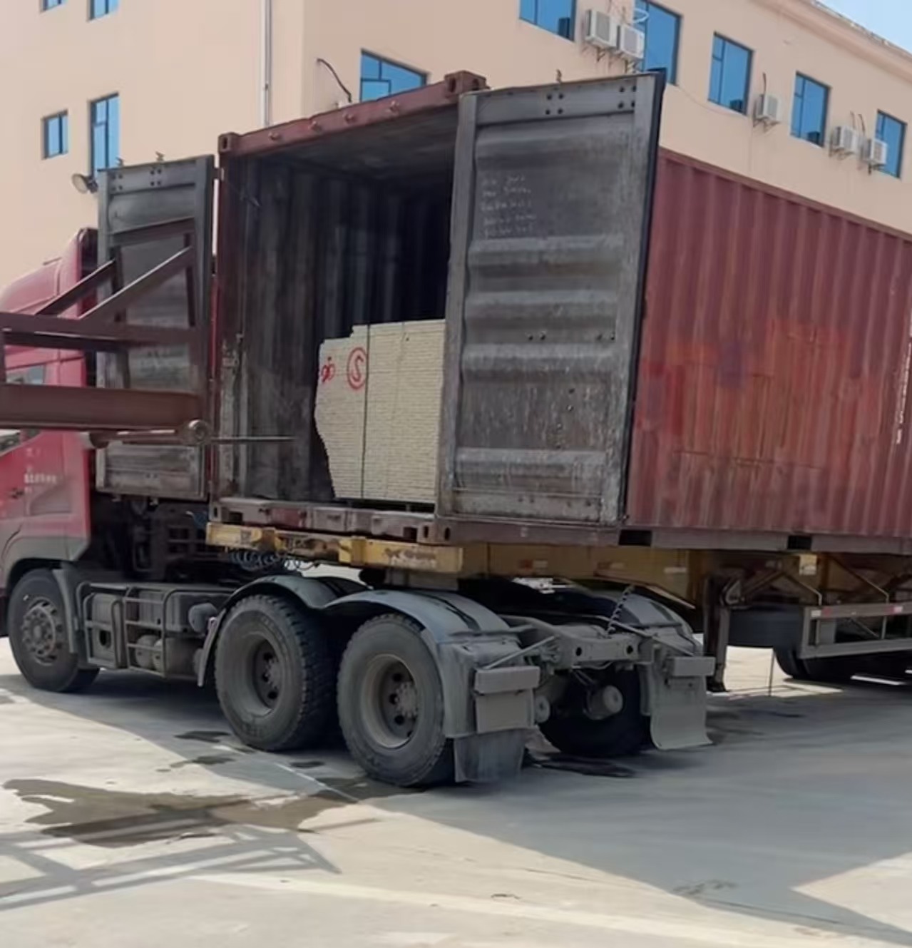 嘉峪关 黄金麻荔枝面毛板